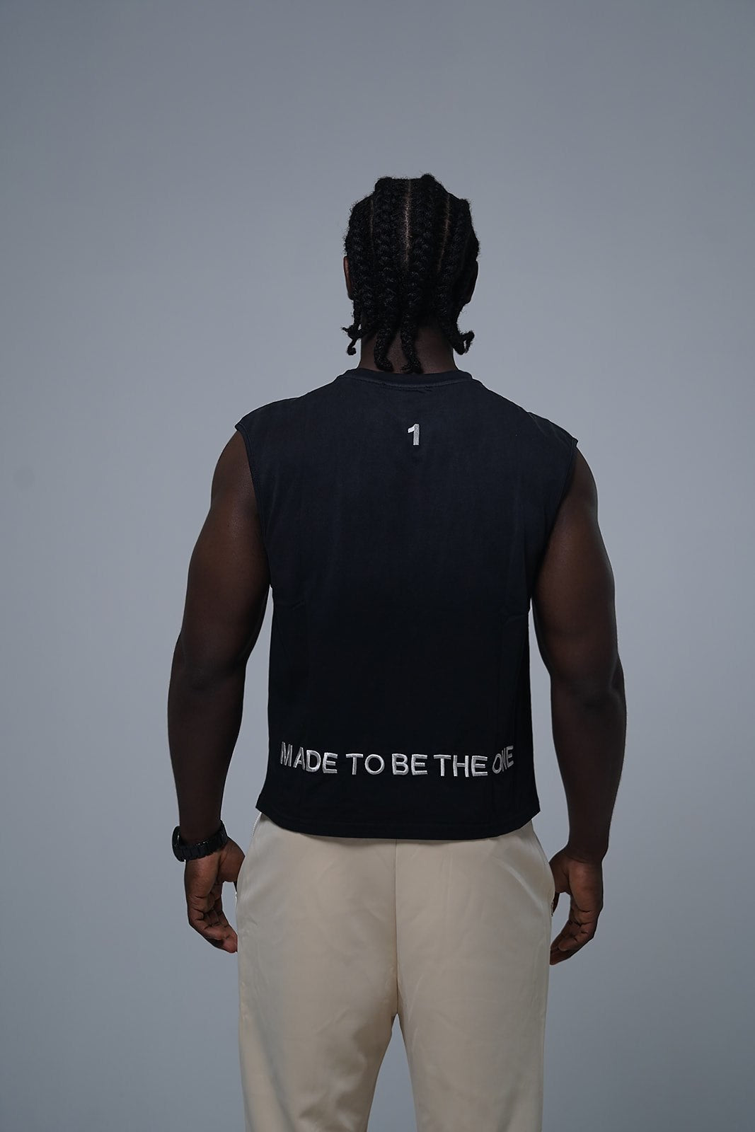 CORE — Tank Top (Charcoal Acid Wash)
