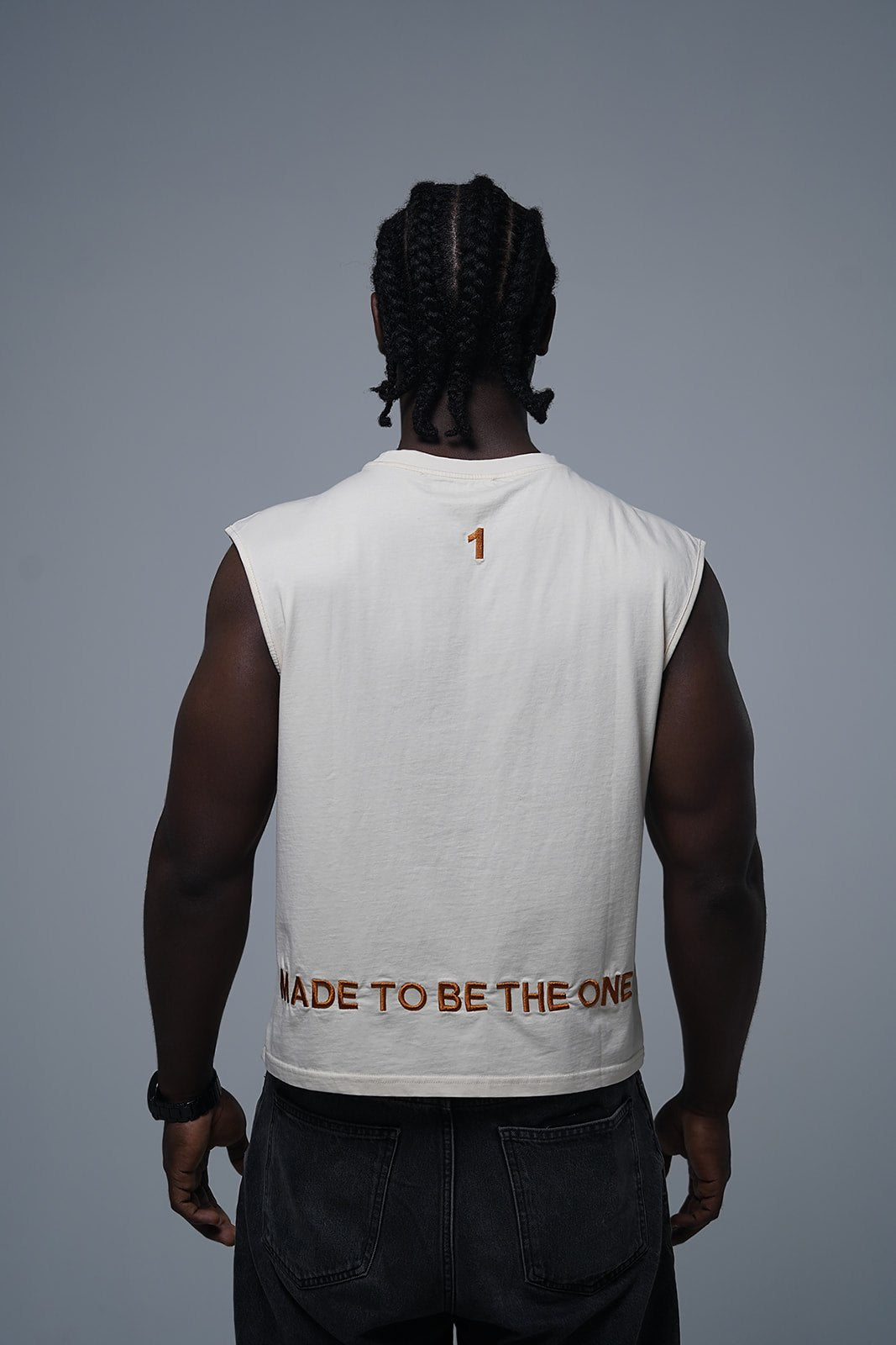 SAND — Tank Top (Taupe Acid Wash)