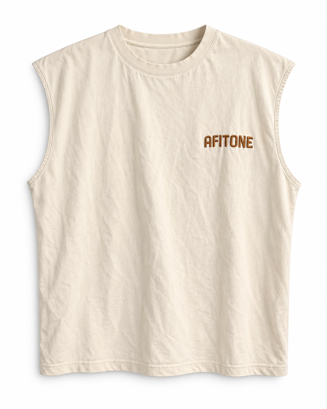 SAND — Tank Top (Taupe Acid Wash)